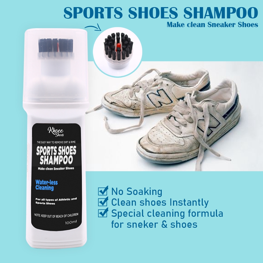 how to clean sports shoes