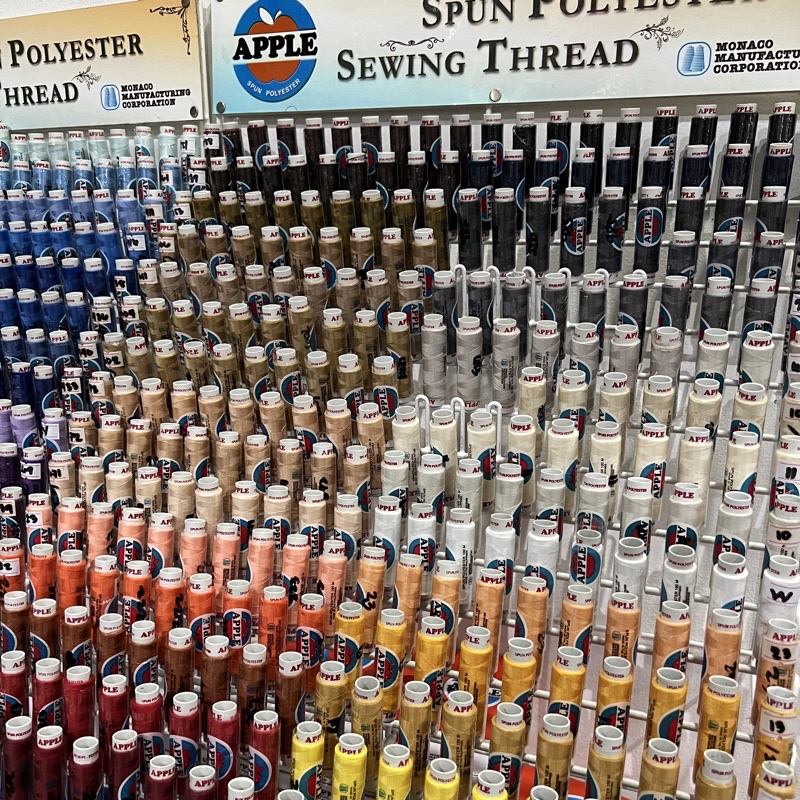 100M Sewing Thread (Per Spool) Whites Grays Browns Yellows | Shopee ...