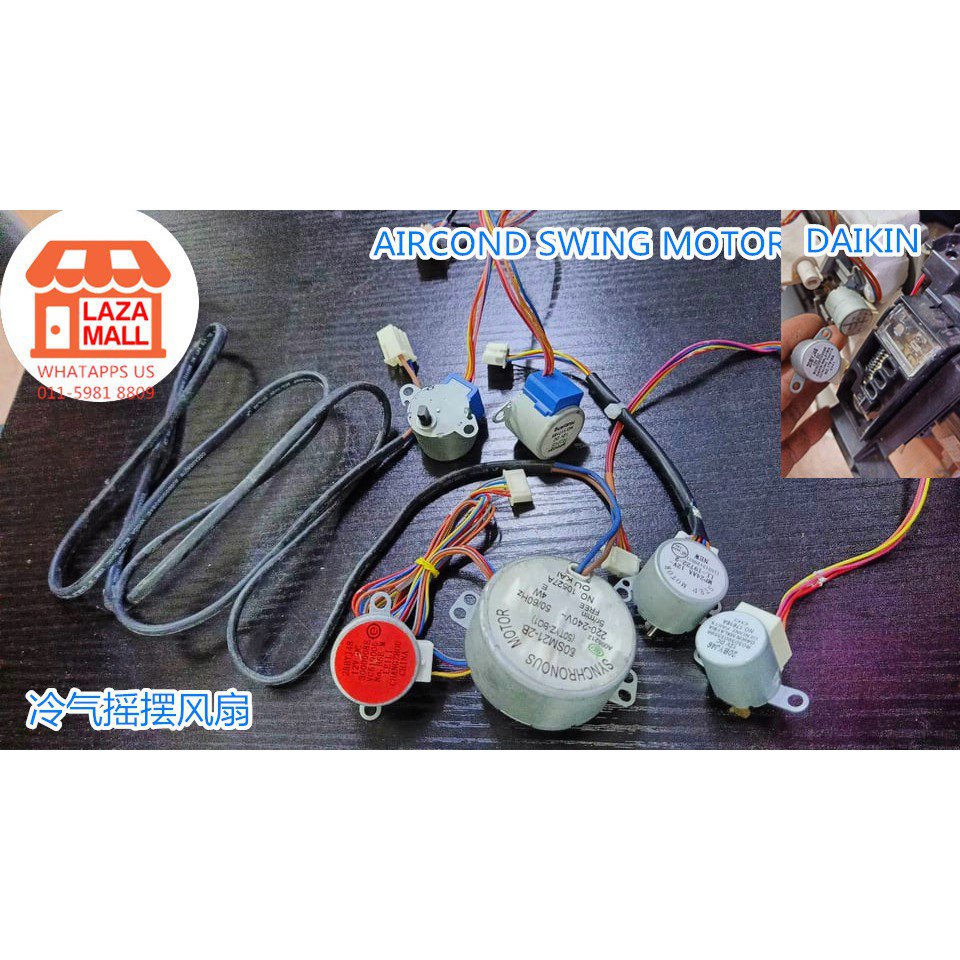 AIRCOND SWING MOTOR SWINGS CONTROL FAN BLOW DIRECTION UP DOWN RIGHT