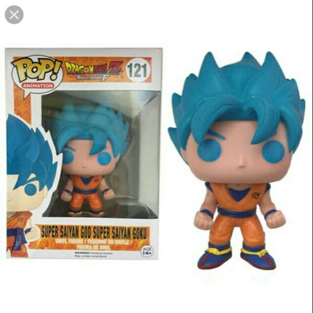 blue goku funko pop