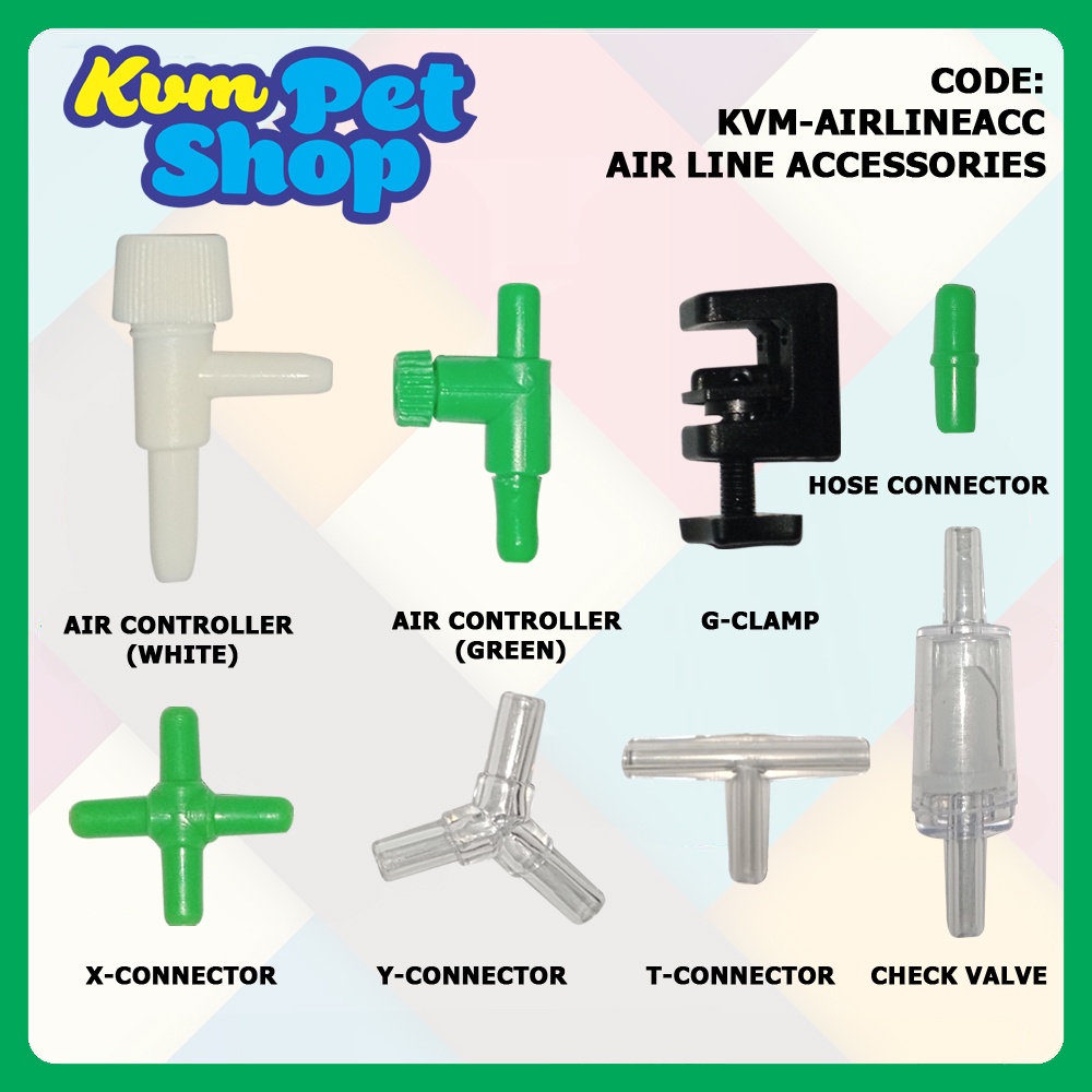 Aquarium air line Accessories Controller and Connector xvxH Shopee
