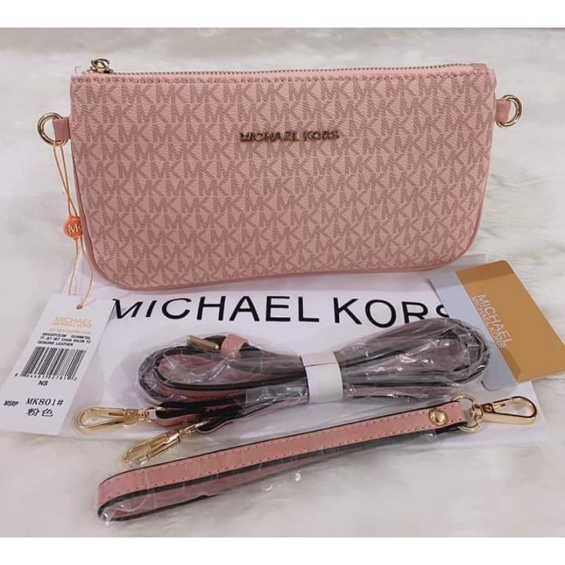 MK SHOULDER BAG WALLET SIGNATURE HIGH GRADE w/ Pouch | Shopee Philippines