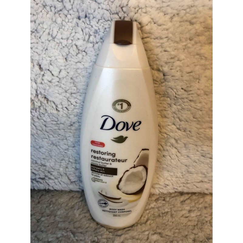Original Dove Restoring Coconut Butter and Cocoa Butter Body Wash 354ml