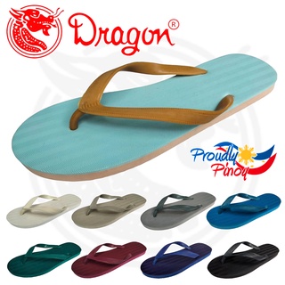 Dragon Slippers Mens D23 (Maroon) | Rubber Flip Flops | Philippine Made ...