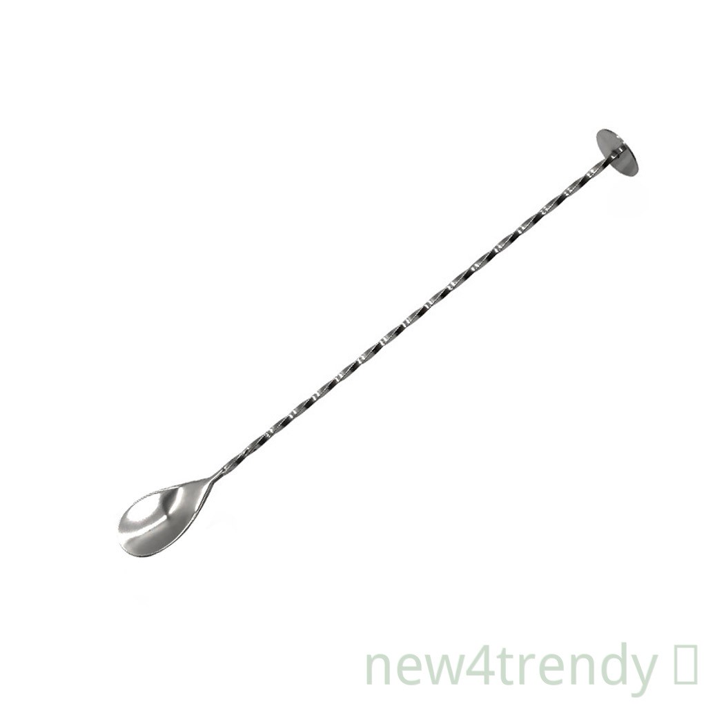 Long Handle Wine Stirrer Bar Pub Home Kitchen Beverage Blender Twist Cup Stainless Steel Stirring Spoon