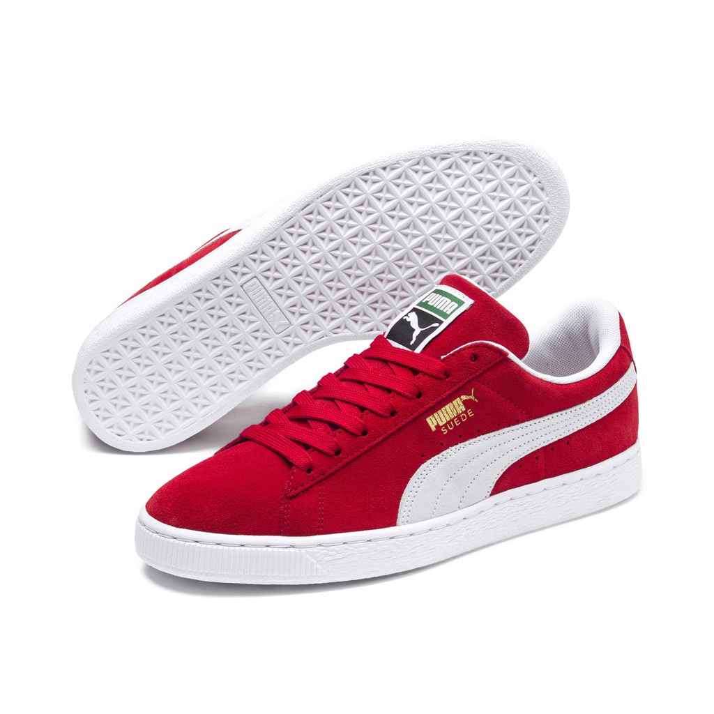 puma suede womens red