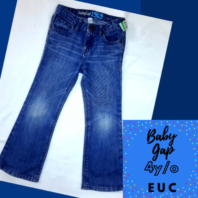 gap baby bootcut jeans