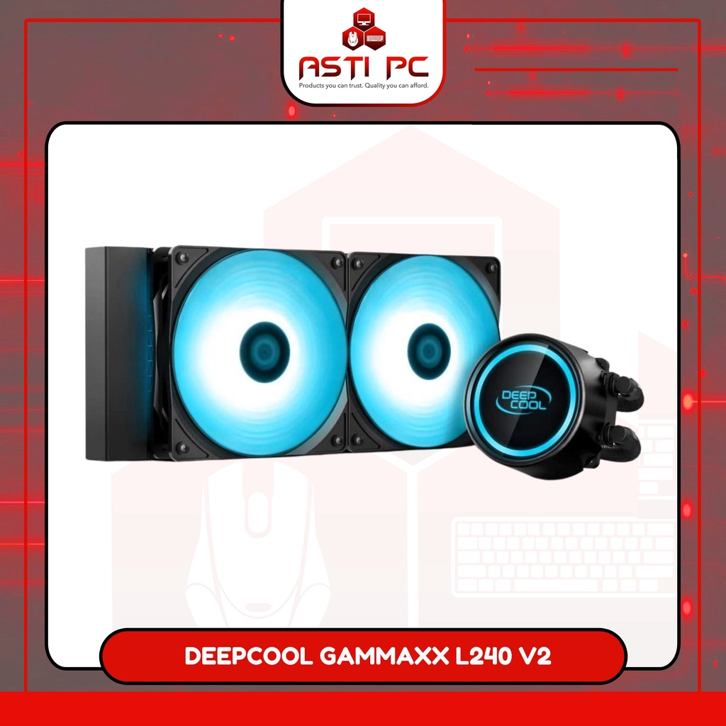 DEEPCOOL GAMMAXX L240 V2 RGB AIO Liquid Cooling | Shopee Philippines