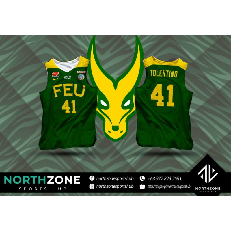FEU Tamarraws UAAP Far East University Full Sublimated Replica