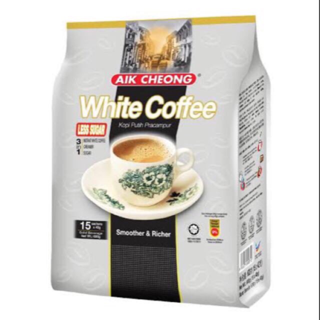 Aik Cheong White Coffee Less Sugar Shopee Philippines