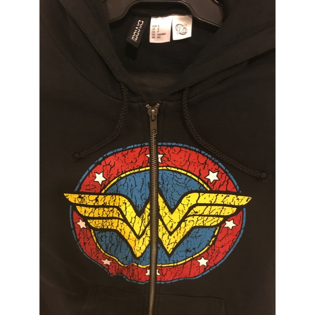 h&m wonder woman hoodie