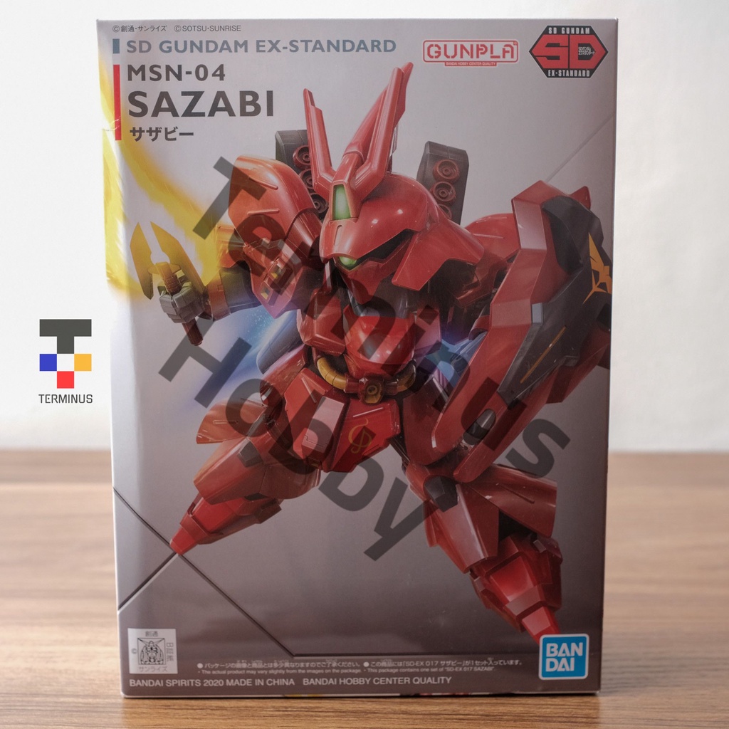 Sd Ex Standard Sazabi 017 Bandai Shopee Philippines