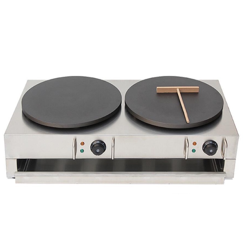 Crepe Maker Double Plate Commercial Use (Electric or Gas) Shopee Philippines