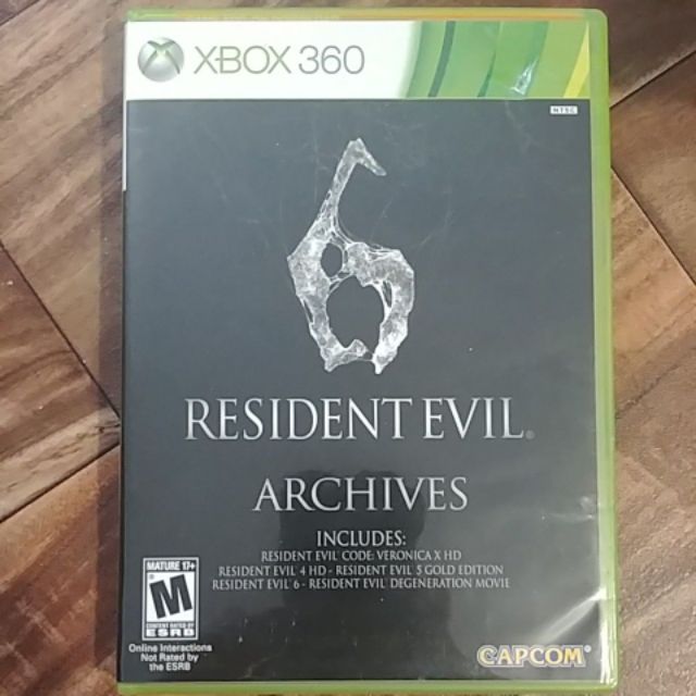 Xbox 360 resident evil 6 archives complete Shopee Philippines