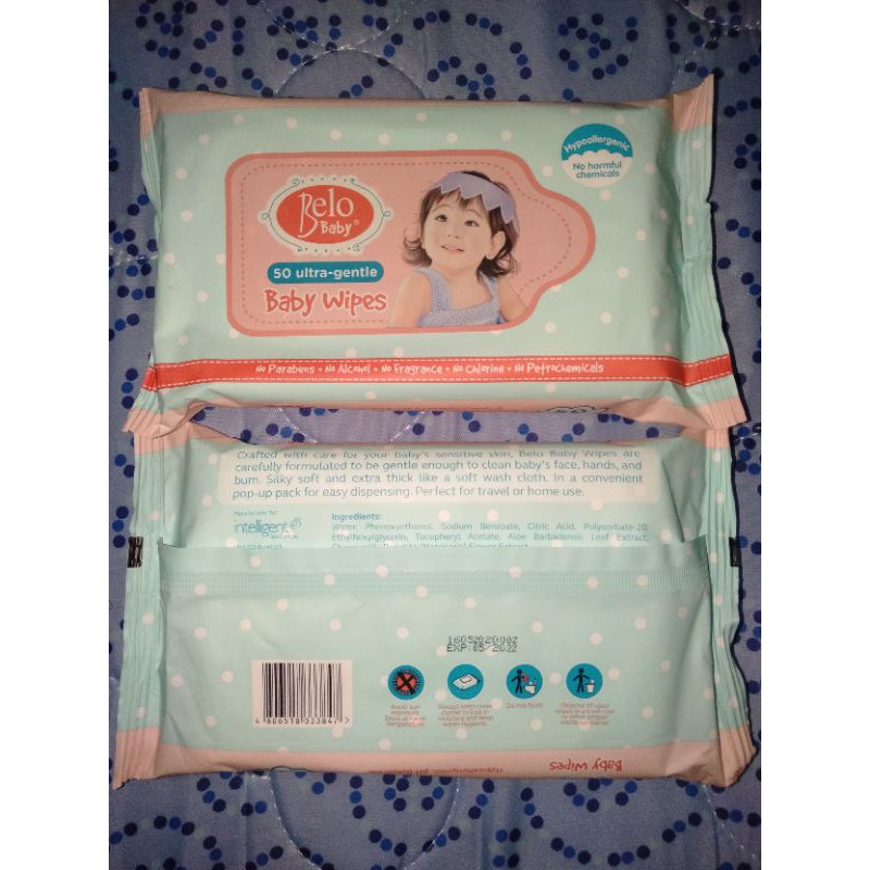 belo baby wipes