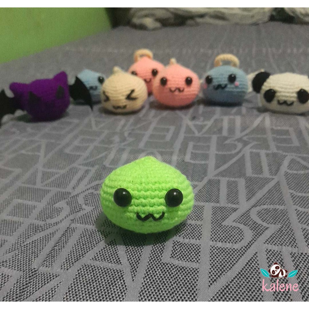 Ragnarok Online Handmade Poporing Amigurumi (Crocheted Stuffed Toy