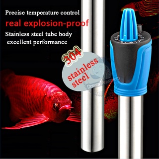 Aquarium Heater Stainless Steel Fish With Temperature Controller