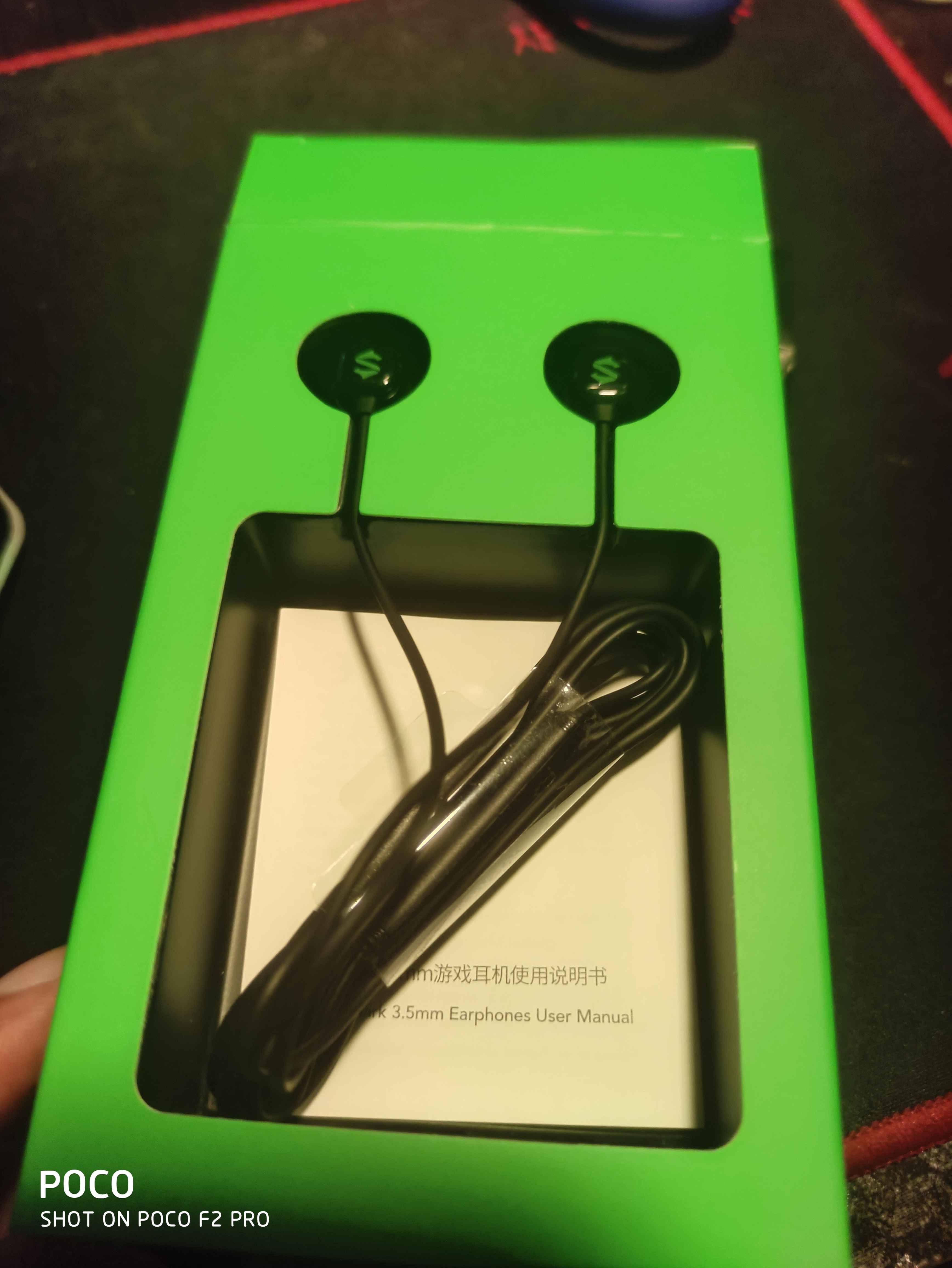 Black Shark Gaming Earphones TypeC or 3.5mm or 1 More Bluetooth