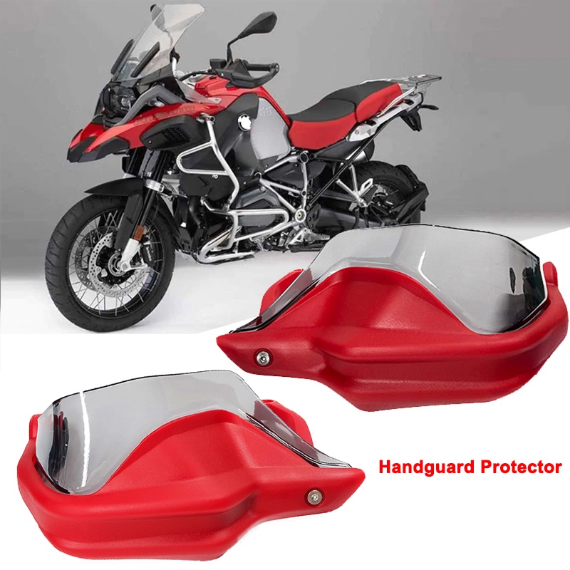 Color : Full Set Blue 1 Motorcycle Handguard Shield Protector Hand Guard Windshield Fits For BMW 2013-2019 R1200GS LC/ADV F 800 GS Adventure S1000XR windshield 