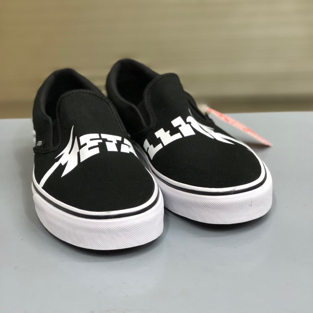 vans x metallica slip on