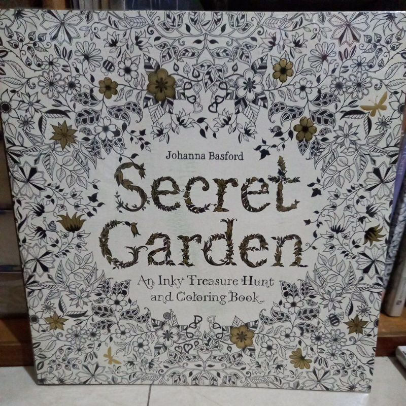 Coloring Books for Adults Johanna Basford Magical Garden,Enchanted Forest, Lost Ocean, Secret Garden