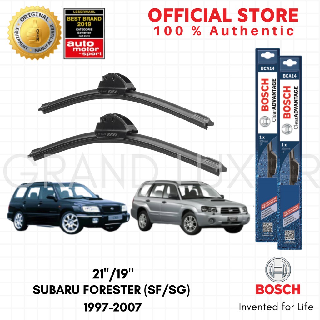 Bosch CLEAR ADVANTAGE Wiper Blade Set for SUBARU FORESTER