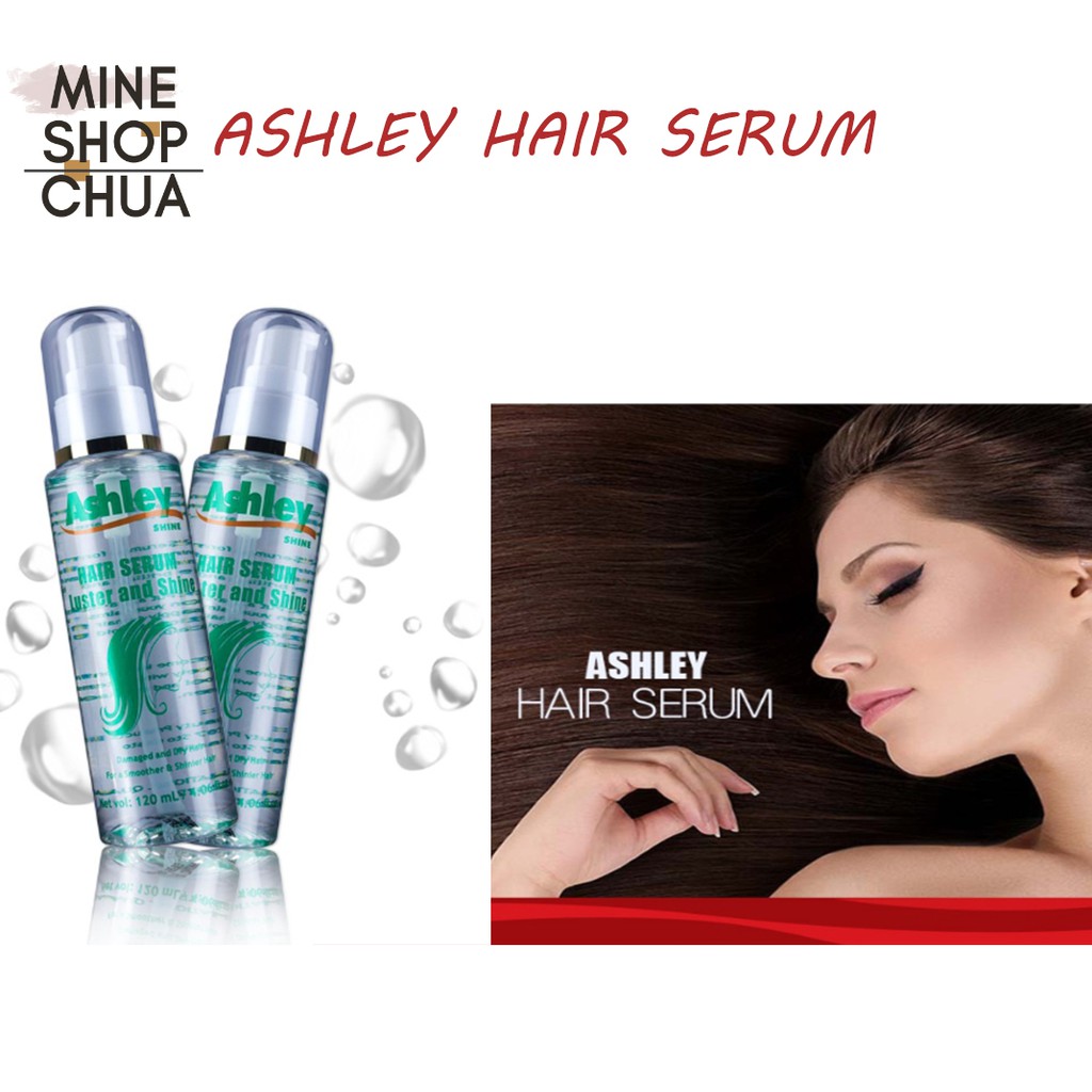 ASHLEY HAIR SERUM LUSTER AND SHINE 120ML Shopee Philippines
