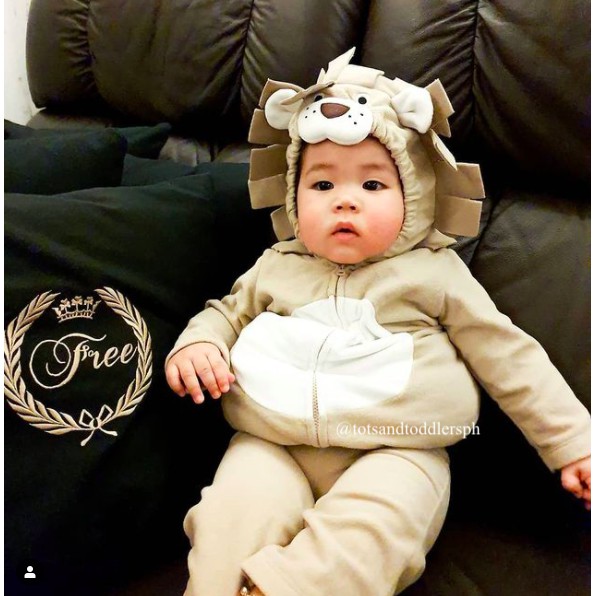 Carter S Baby Boy Bubble Halloween Safari Birthday Costume 2 Piece Set Little Lion Monkey Shopee Philippines