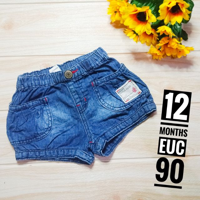 baby girl denim shorts