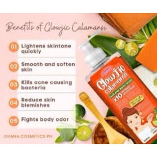GLOWJIC CALAMANSI GLOW BLEACH with KOJIC & ARBUTIN by OHANA COSMETICS #7