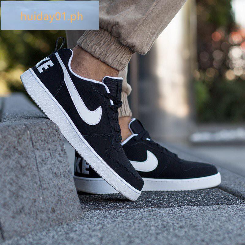 nike court borough black mens