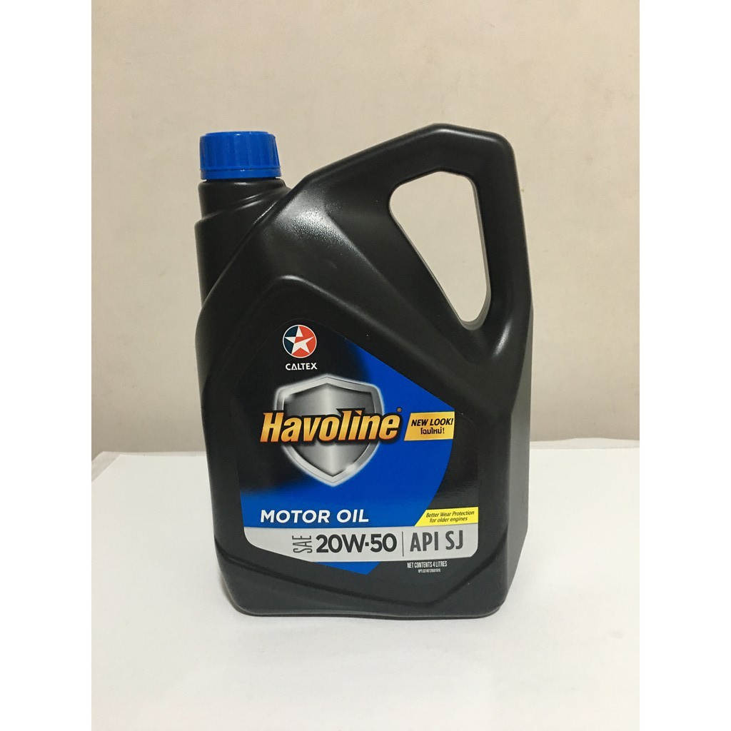 Caltex havoline motor oil sae 20w50 1 gallon BeeCost
