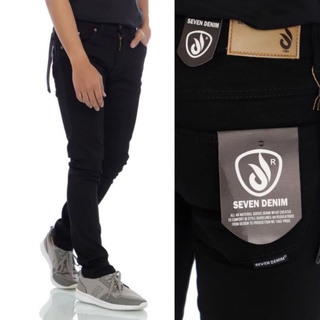 PRIA Men's Denim Long Jeans Adult Slim Fit Premium/Men's Long Jeans Street Skinny Model Original/Stretch Long Jeans Plain Denim Distro Skinny Latest #4