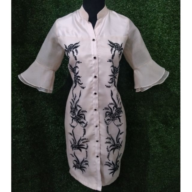 barong dress for ladies