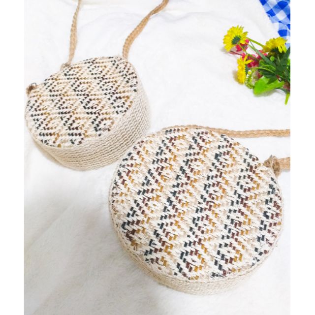 abaca sling bag