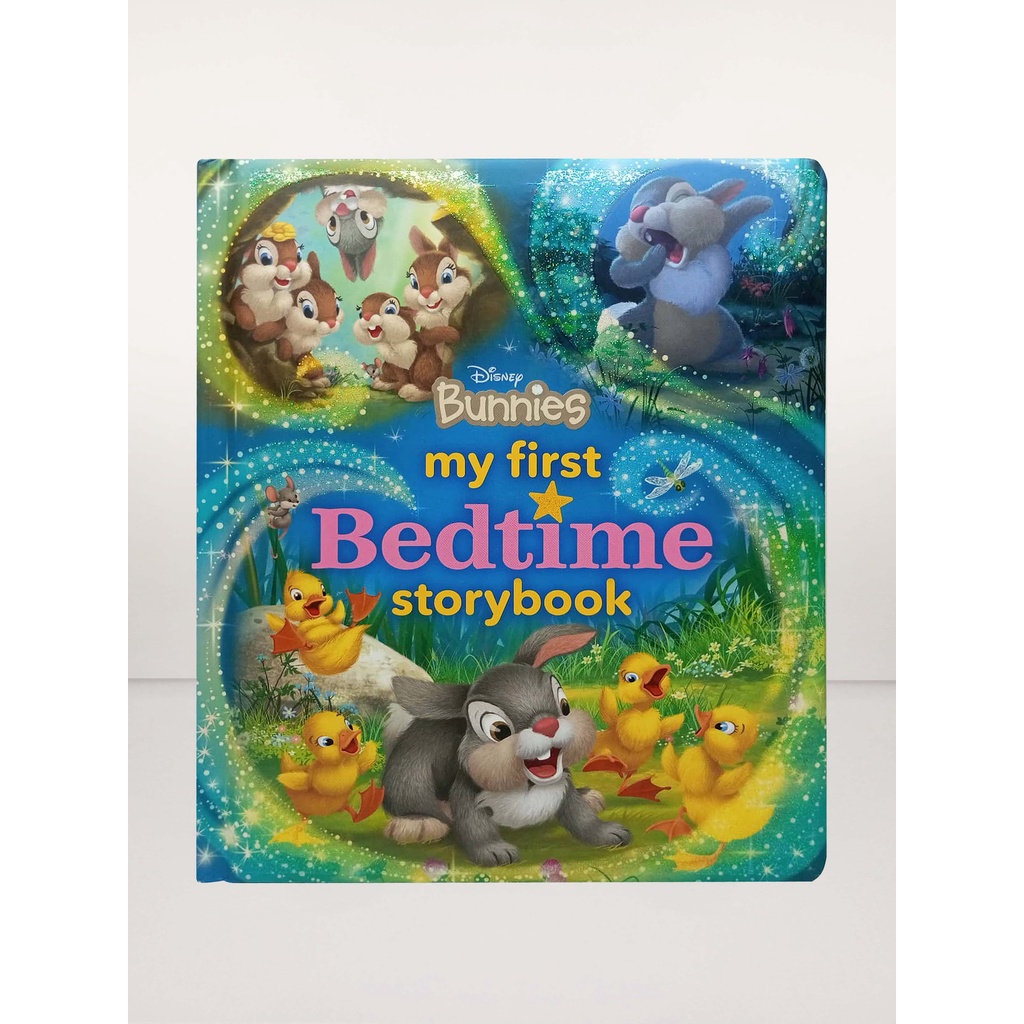 DISNEY BUNNIES MY FIRST BEDTIME STORYBOOK (HARDCOVER)(PADDED BOOK) BY Disney Books Shopee