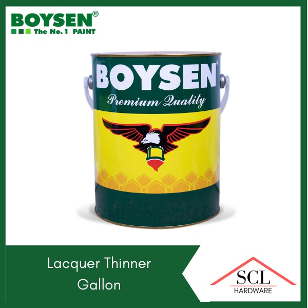 BOYSEN Lacquer Thinner B-50 Gallon | Shopee Philippines