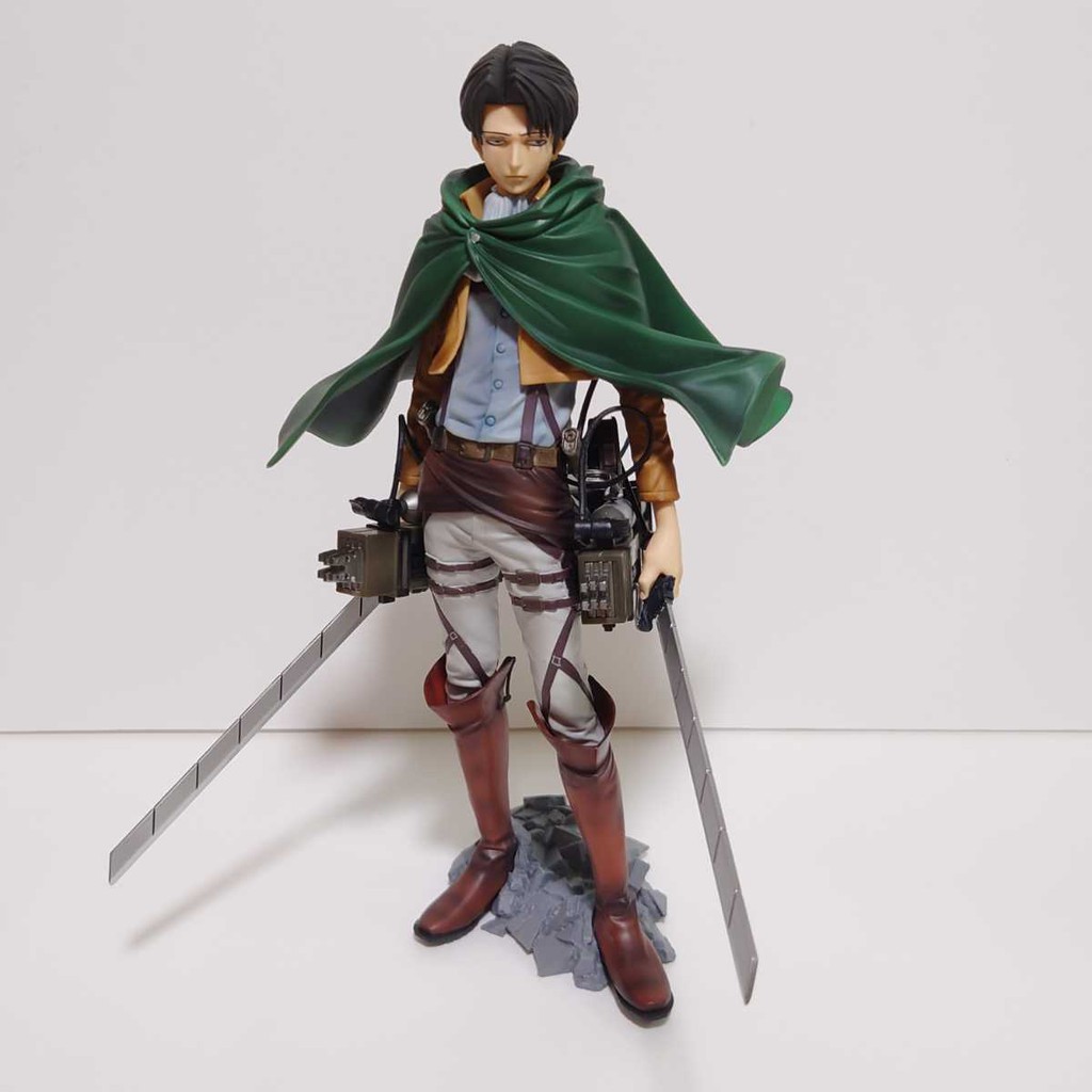 Banpresto Levi Ackerman Master Stars Piece Figure With Aot Merch Attack On Titan Anime Shopee Philippines