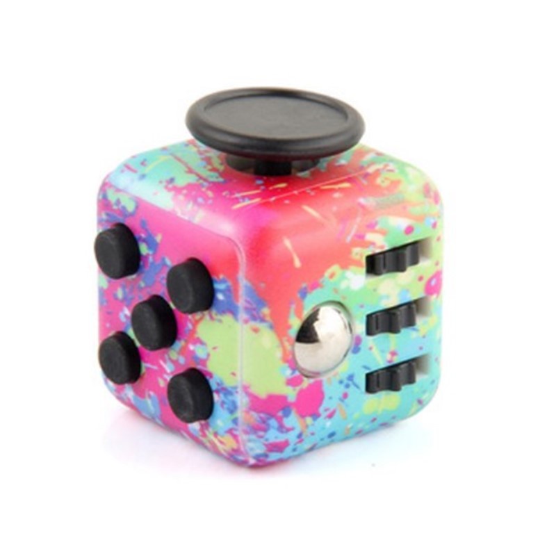 Figit Fidget Cube Fiddle Toys Figet Dice Stress Cubes Autism Anxiety Relief Adult Kids Gadget Shopee Philippines