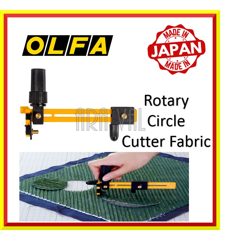 Olfa Rotary Circle Cutter CMP3 JAPAN Fabric Cutter Leather Cutter