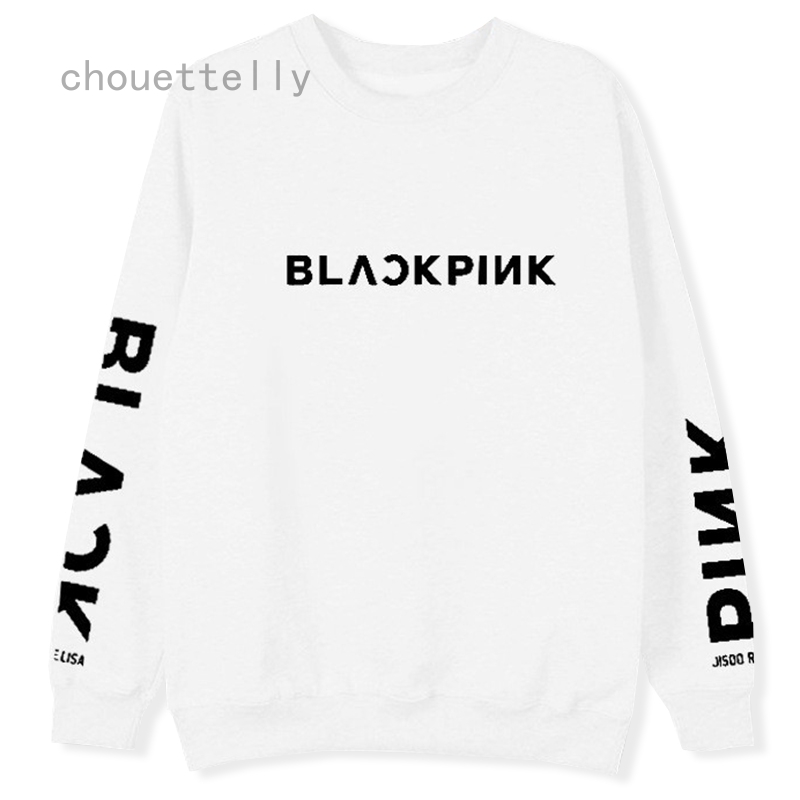 pink crew neck sweater