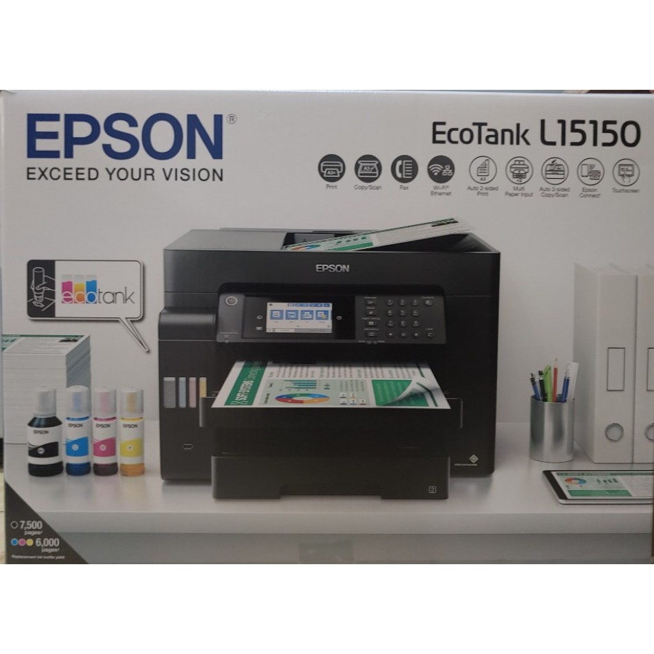 Epson EcoTank L15150 A3 WiFi Duplex AllinOne Ink Tank Printer presyo
