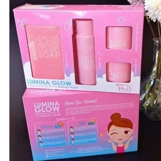 ✮ORIGINAL/COD Lumina Glow by Beauty Vault Rejuvenating Set / Maintenance Set 100% ORIGINAL