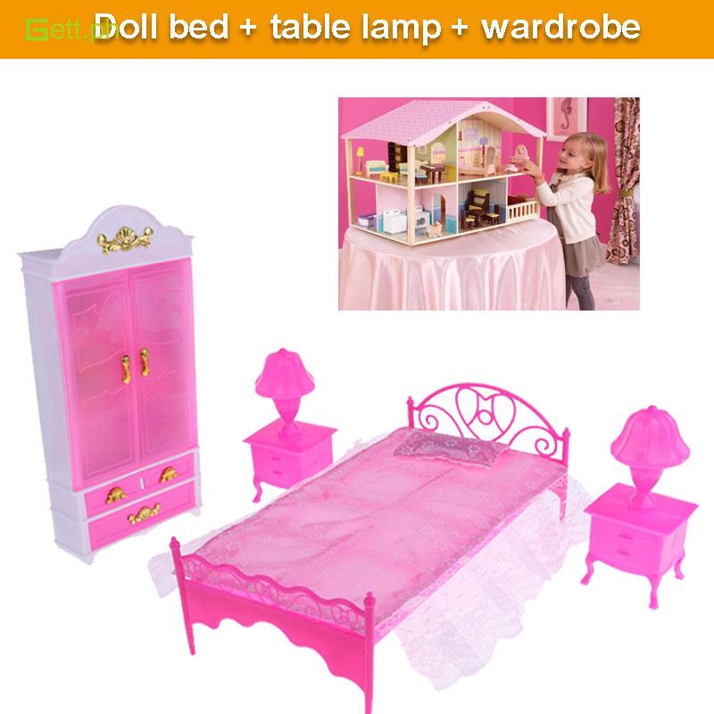 Ge Barbie Diy Bedroom Furniture Doll Furniture Set