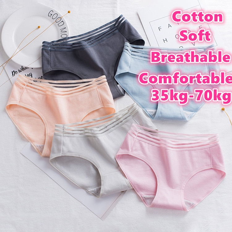 100 Cotton Seamless Panty for Women Women's Panties Shopee Philippines