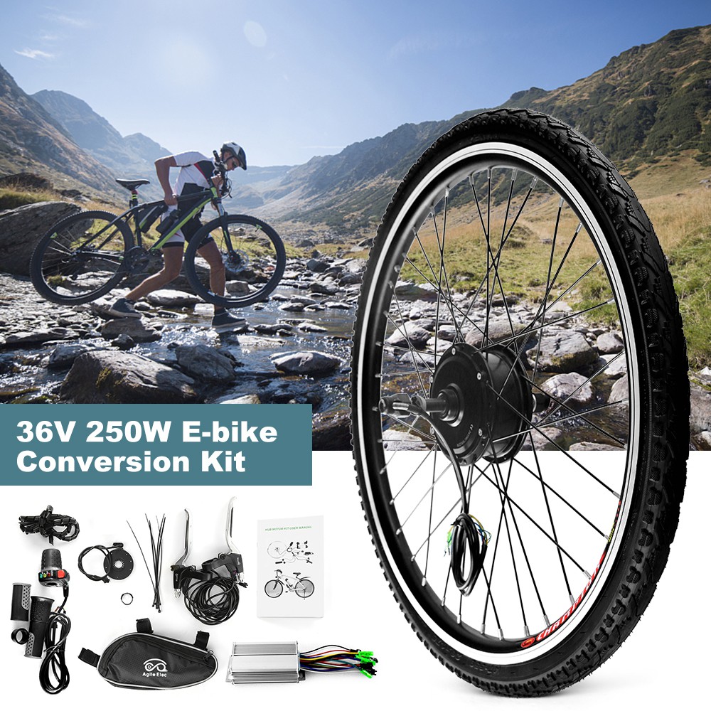 rear electric bike wheel