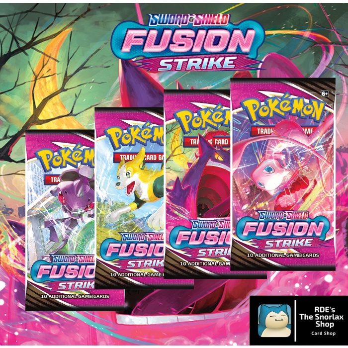 Pokemon TCG Fusion Strike Booster Pack | Shopee Philippines