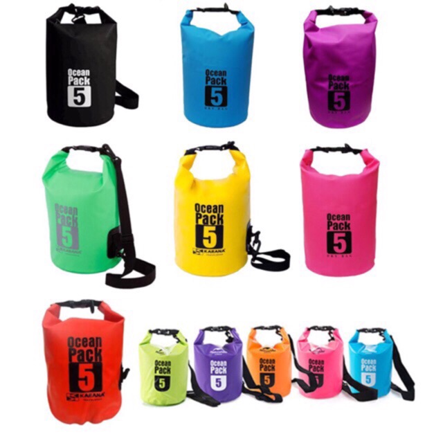 5L Ocean pack Waterproof Dry bag makapal oceanpack drybag Shopee