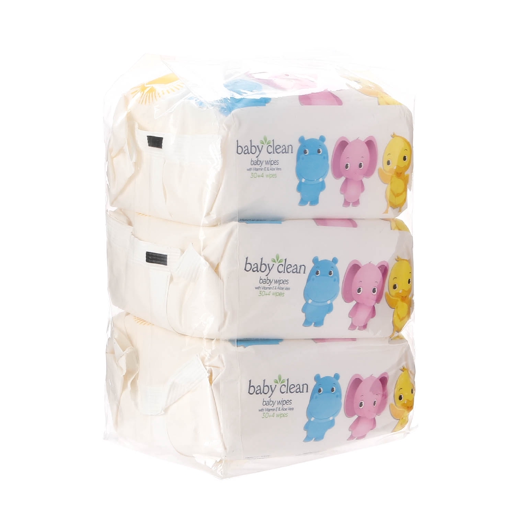 clean baby wipes
