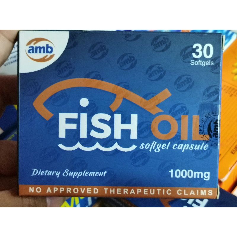 Fish oil Dha + Epa Omega 1box 30pcs Shopee Philippines